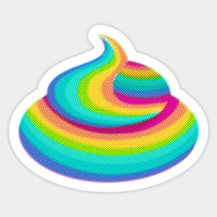 Pastel Poop Sticker